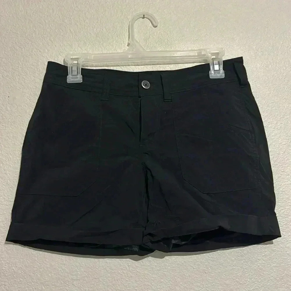 The North Face Black Lightweight Shimmer Inside Hiking Short